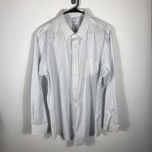 BROOKS BROTHERS LONG SLEEVE DRESS SHIRT SZ 17 1/2
